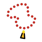 Prayer Beads SVG Icon